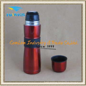 Curvy Vacuum Flask with Rubber Sleeve (CL1C-A050J)